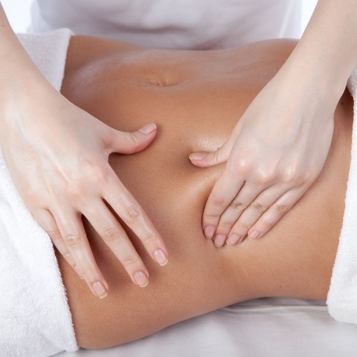 photo of post surgical lymph massage